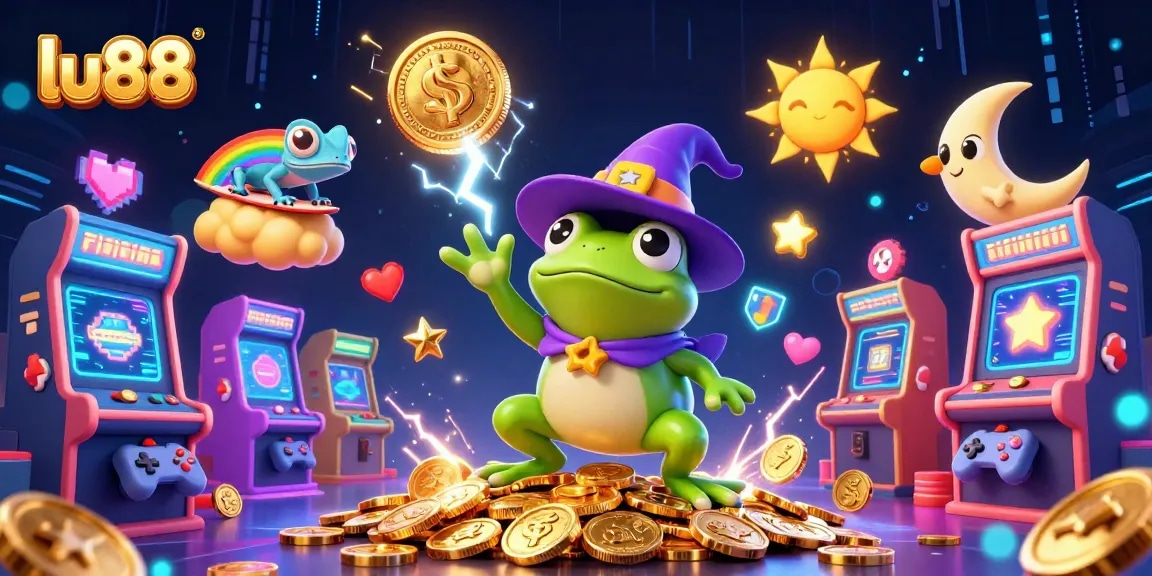 Spin and win at lu88 with thrilling 3D casino characters and dynamic game elements.