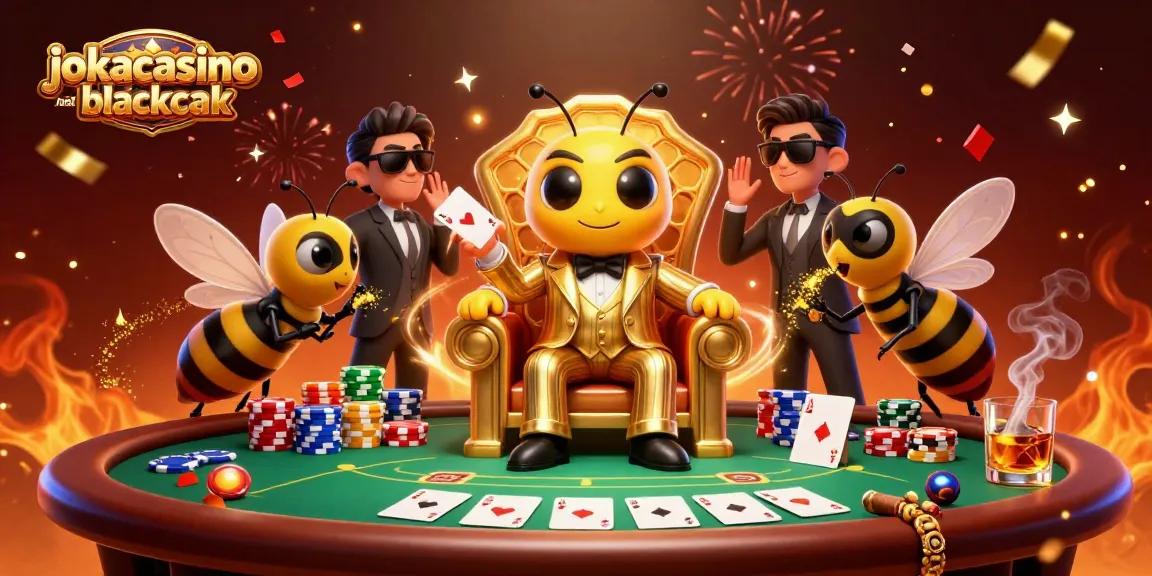 Experience the excitement of jokacasino real money blackjack with vibrant 3D characters and rich casino elements.