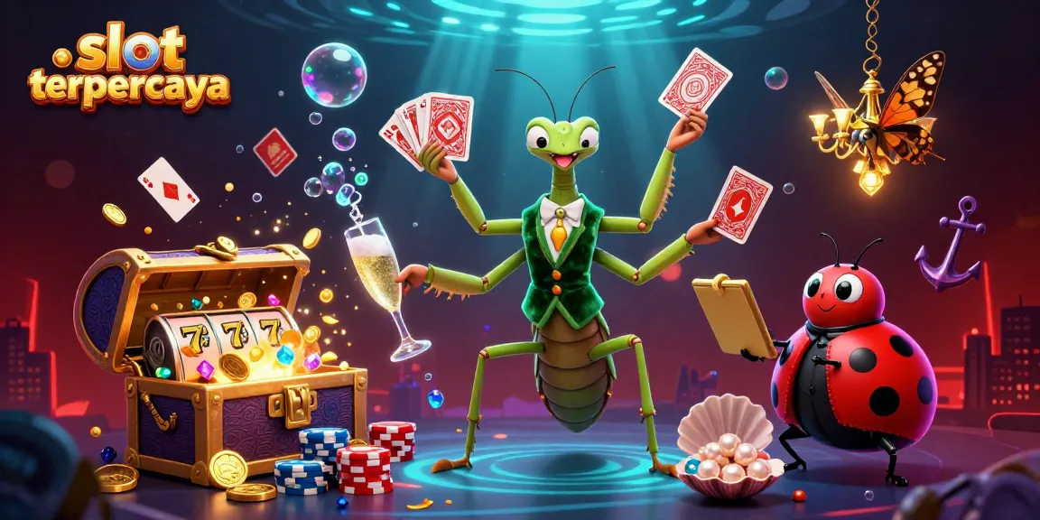 Experience the thrill of winning at slot terpercaya with dynamic cartoon characters in a vibrant casino atmosphere.