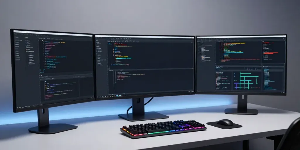 Wayo-ads platform shown in a modern developer workspace with AI technology.