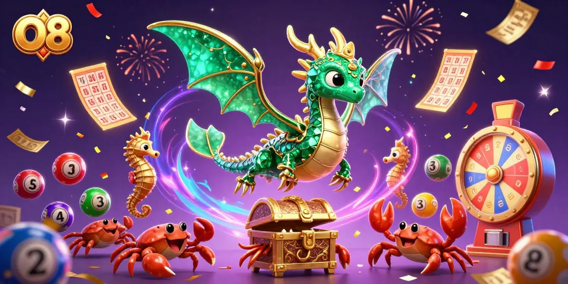 Experience thrilling winnings with O8's captivating lottery and gaming elements