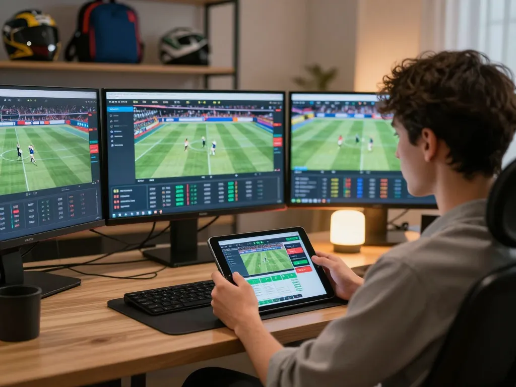 Engaging sports betting moment at home using co88 app to place live bets