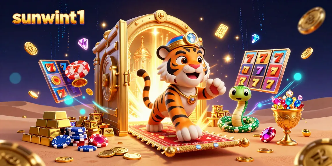 Experience the thrill of winning at sunwint1 while enjoying a magical Arabian casino adventure.