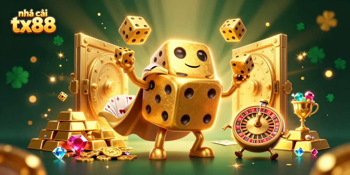 Engage with thrilling moments at nhà cái tx88 playing animated games with golden characters.