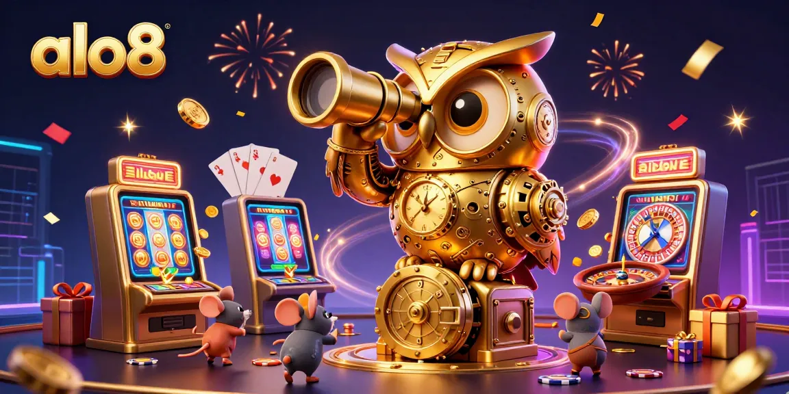 Spin the reels and win big with ALO8's vibrant casino entertainment experience.