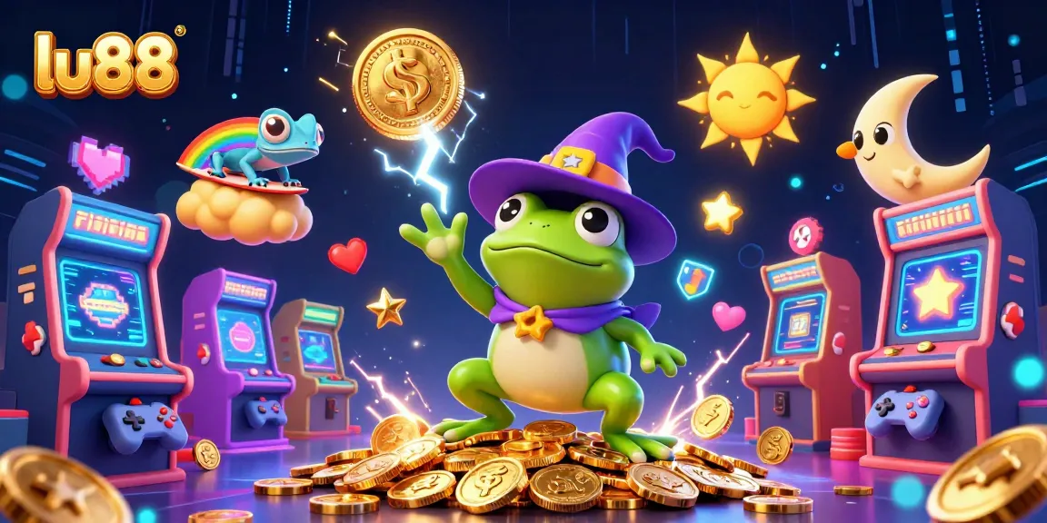 Spin and win at lu88 with thrilling 3D casino characters and dynamic game elements.