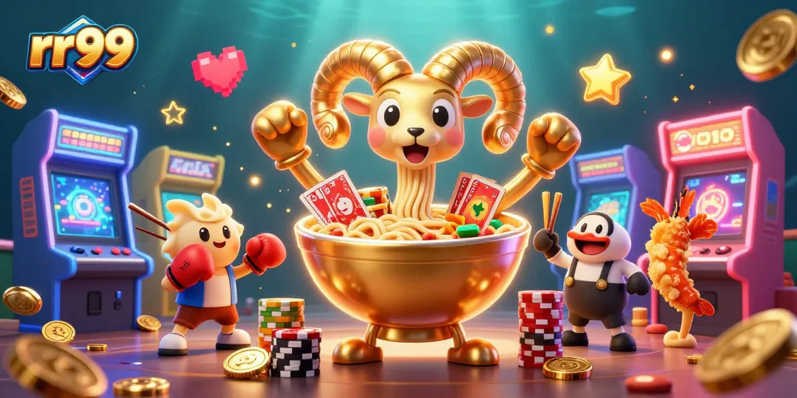 Engage in exciting gameplay at rr99 featuring a vibrant, animated casino scene.