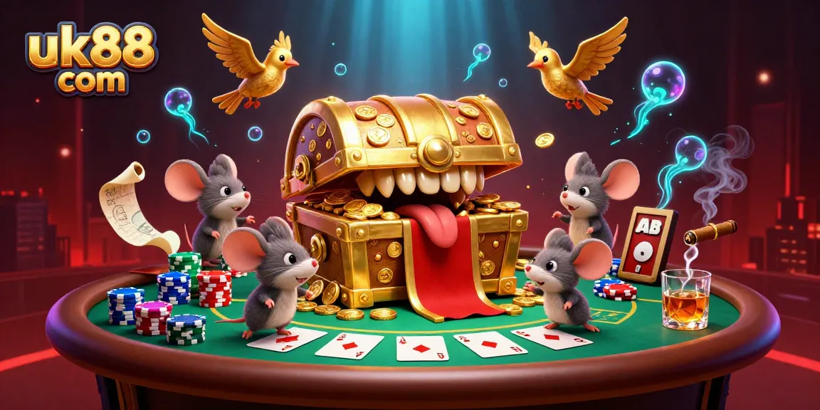 Play exciting games at uk88 com and uncover treasures in a vibrant casino scene.