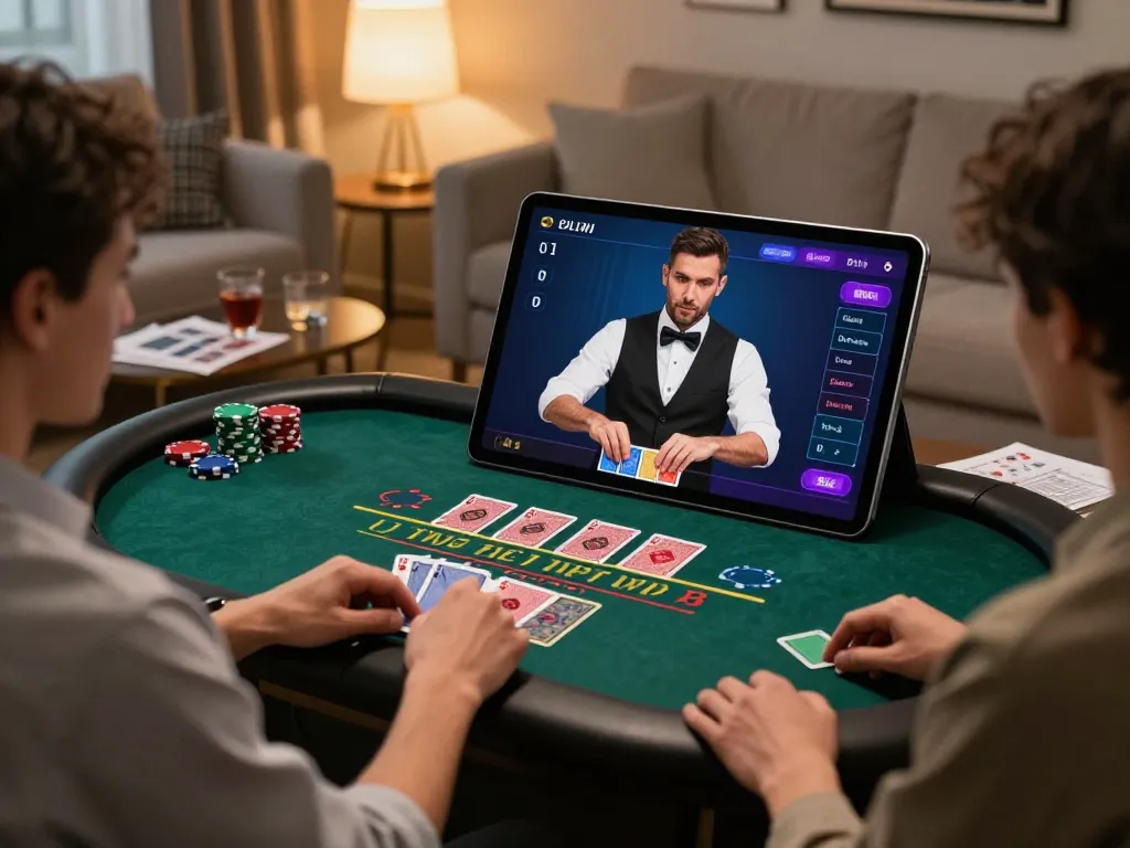 Play blackjack at Jun88’s online casino with a live dealer as you strategize from home.