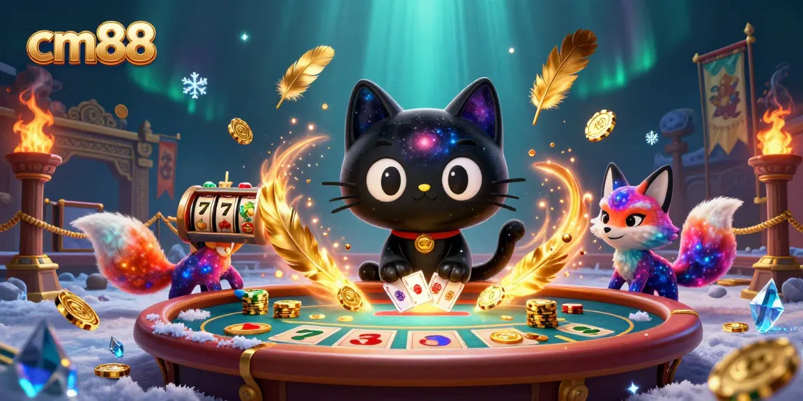 Experience exhilarating gameplay with cm88's captivating casino scene featuring vibrant characters and rich visual details.