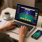 Engaging online gambling at home reflects Rik88 uy tín with focused poker gameplay and strategic notes.