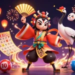 Join the excitement at 100vip with vibrant lottery elements and dynamic characters celebrating wins!