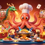 pub88 enhances your gaming experience with vibrant 3D characters amidst dynamic casino elements.
