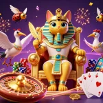 Experience thrilling gaming with 188v in a vibrant casino world, surrounded by riches and excitement.