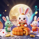 Spin and win at Sunwin Official with joyful scenes of luck featuring vibrant casino elements.