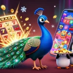 Experience thrilling wins with Cổng game Sunwin in an exciting casino scene featuring vibrant characters.