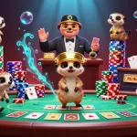 Experience thrilling gameplay with meerkats at hi88 com casino featuring vibrant poker action and immersive animation.