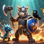 Play exciting games at trang chủ ta88 with dynamic characters, gold coins, and dramatic effects.