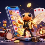 Experience the thrill of real money casino games usa with a vibrant 3D casino scene showcasing dynamic characters and engaging elements.