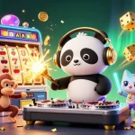 Experience exhilarating gaming with uu88's dynamic casino scene featuring bright characters and jackpot excitement.