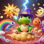 Engage with the magic of fb68, featuring vibrant 3D characters amidst a dazzling casino spectacle.